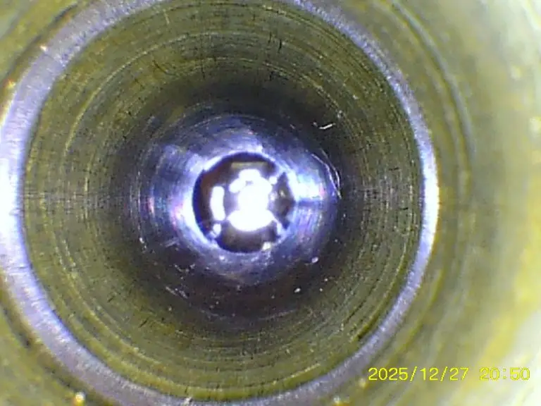 DWM M1908: axialer Blick in das Patronenlager