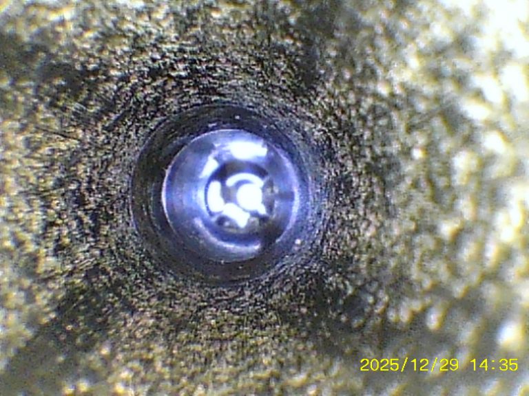 DWM M1895: axialer Blick in den Übergangsbereich